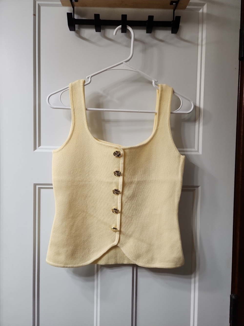 NWT The Workshop Yellow Tank - S